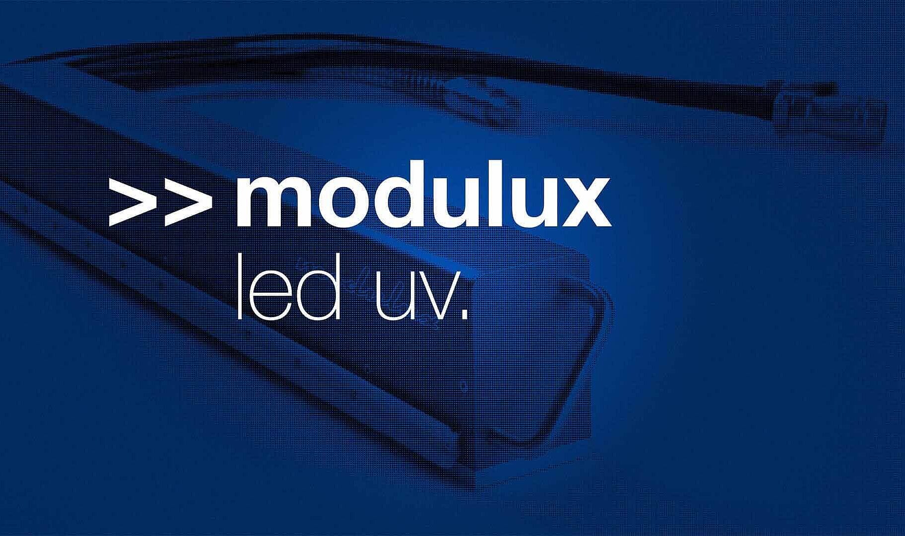 Affordable LED UV curing system for label printing - modulux