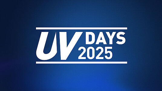 UV DAYS 2025 - the meeting place for the international UV industry!