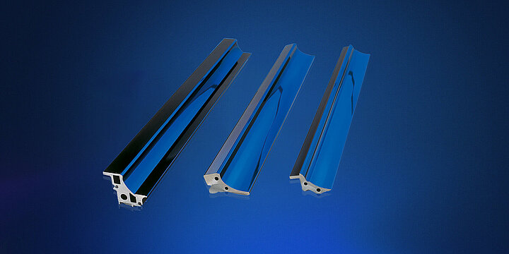 Reflectors for UV drying systems